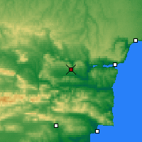 Nearby Forecast Locations - 普羅瓦迪亞 - 图