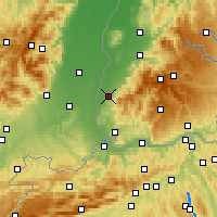 Nearby Forecast Locations - 米爾海姆 - 图