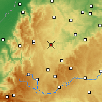 Nearby Forecast Locations - 内卡河畔霍尔布 - 图