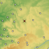 Nearby Forecast Locations - 克赖尔斯海姆 - 图