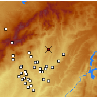 Nearby Forecast Locations - 埃尔卡萨尔 - 图