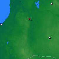 Nearby Forecast Locations - 库尔迪加 - 图
