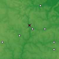 Nearby Forecast Locations - 茲韋尼戈羅德卡 - 图