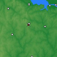 Nearby Forecast Locations - 茲納緬卡 - 图