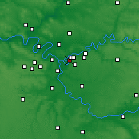 Nearby Forecast Locations - 马恩河畔维利耶尔 - 图