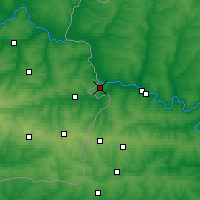 Nearby Forecast Locations - 頓涅茨克 - 图
