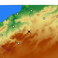 Nearby Forecast Locations - Ouled Mimoun - 图