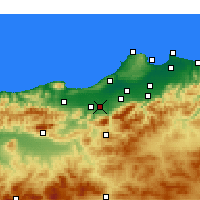 Nearby Forecast Locations - Mouzaïa - 图