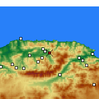 Nearby Forecast Locations - 阿扎茲加 - 图