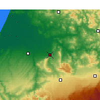 Nearby Forecast Locations - 西迪卡塞姆 - 图