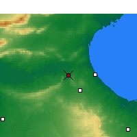 Nearby Forecast Locations - El Hamma - 图