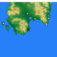 Nearby Forecast Locations - 普洛 - 图