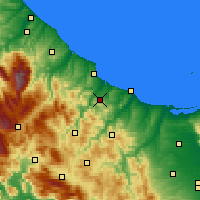 Nearby Forecast Locations - 蒙泰内罗迪比萨恰 - 图