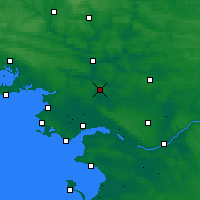 Nearby Forecast Locations - 圣吉尔达代布瓦 - 图
