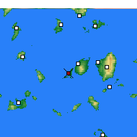 Nearby Forecast Locations - 安提帕羅斯島 - 图