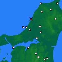 Nearby Forecast Locations - Løkken - 图