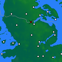 Nearby Forecast Locations - Padborg - 图