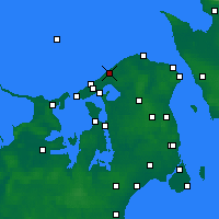 Nearby Forecast Locations - Tisvilde - 图