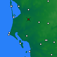 Nearby Forecast Locations - Ølgod - 图