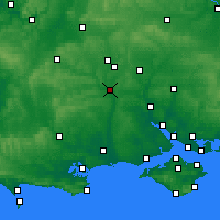 Nearby Forecast Locations - 索爾茲伯里 - 图