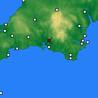 Nearby Forecast Locations - 普利茅斯 - 图
