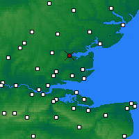 Nearby Forecast Locations - 莫爾登 - 图