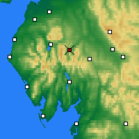 Nearby Forecast Locations - 阿爾斯沃特湖 - 图