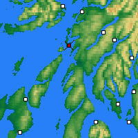 Nearby Forecast Locations - Loch Fyne - 图