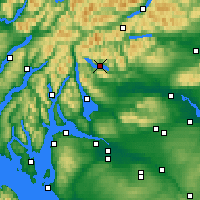 Nearby Forecast Locations - 卡特琳湖 - 图