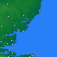 Nearby Forecast Locations - 哈維奇 - 图