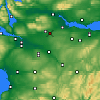 Nearby Forecast Locations - 坎伯諾爾德 - 图