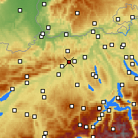 Nearby Forecast Locations - 奧爾滕 - 图