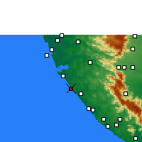 Nearby Forecast Locations - 瓦尔卡拉 - 图