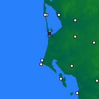Nearby Forecast Locations - Bork Havn - 图