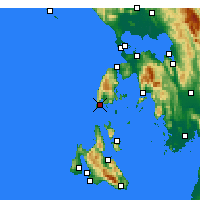 Nearby Forecast Locations - Levkada - 图