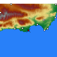Nearby Forecast Locations - 罗克塔斯德马尔 - 图
