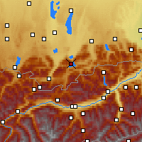 Nearby Forecast Locations - 瓦爾興湖 - 图