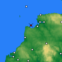 Nearby Forecast Locations - Hartland Point - 图