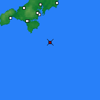 Nearby Forecast Locations - Lizard Point - 图