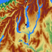 Nearby Forecast Locations - 普卡基湖 - 图