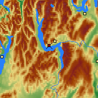 Nearby Forecast Locations - 瓦卡蒂普湖 - 图