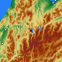 Nearby Forecast Locations - 漢米爾頓湖 - 图