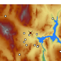 Nearby Forecast Locations - 内利斯空军基地 - 图
