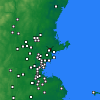 Nearby Forecast Locations - 贝弗利 - 图