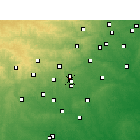 Nearby Forecast Locations - 兰多夫空军基地 - 图