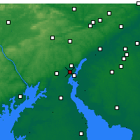 Nearby Forecast Locations - 威尔明顿 - 图