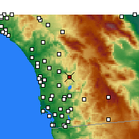 Nearby Forecast Locations - 拉莫納 - 图