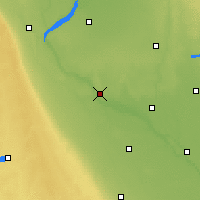 Nearby Forecast Locations - 奧頓維爾 - 图