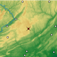 Nearby Forecast Locations - Mount Pocono - 图