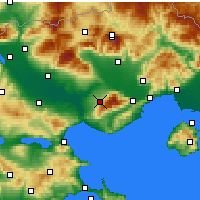 Nearby Forecast Locations - Rodolivos - 图